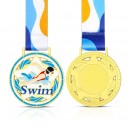 Swimming Metal Medal