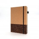 Coffee grounds cork environmentally friendly notebook set