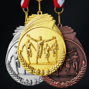 Running Metal Medal