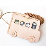 Cute Bus ID Card Holder