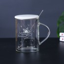 Glass Cup With Lid