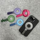 Magnetic Phone Stand With Silicone Wrist Strap