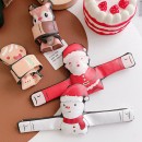 Cute Cartoon Three-Dimensional Christmas Snap Bracelet