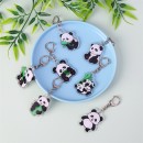 Panda Acrylic Keychain