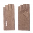 Velvet Half Finger Gloves