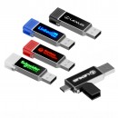 Type-C USB Flash Drive with Lighting Logo