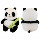 Panda Hugging Bamboo Doll