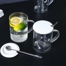 Glass Cup With Lid