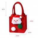 Cartoon Christmas Felt Bag