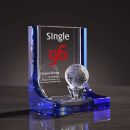 Golf Crystal Trophy