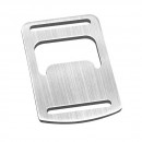 Stainless steel bottle opener