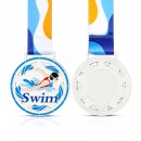 Swimming Metal Medal