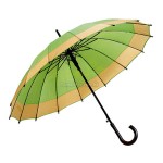 30"Colorful Double Sided Straight-rod Umbrella Souvenir