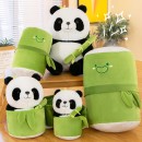 Panda Hugging Bamboo Doll