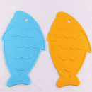 Fish shaped silicone placemat