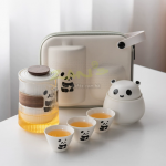 Portable travel tea set