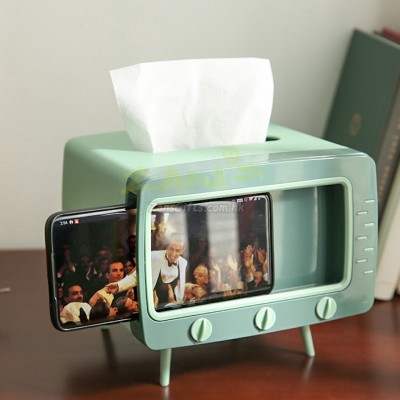 Mobile Phone Holder Tissue Box