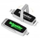 Type-C USB Flash Drive with Lighting Logo