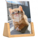 U-shaped Vertical Acrylic Photo Frame