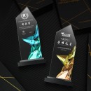 Gradient Crystal Trophy