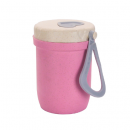 Wheat straw double-layer insulated pot