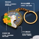 Moon-gazing Rabbit Keychain