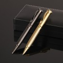 Metal rotating ballpoint pen