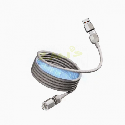 Four-In-One Magnetic Charging Cable