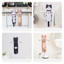 Creative Realistic Dog and Cat Hanging Hand Towel