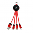 Three-in-one Luminous Data Cable