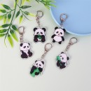 Panda Acrylic Keychain