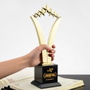 Metal Crystal Trophy