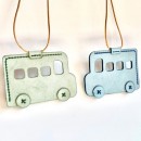 Cute Bus ID Card Holder