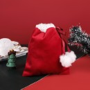 Christmas Velvet Drawstring Gift Bag