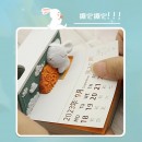 中秋创意3d立体月饼纸雕便签纸