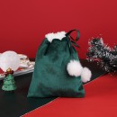 Christmas Velvet Drawstring Gift Bag