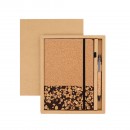 Coffee grounds cork environmentally friendly notebook set