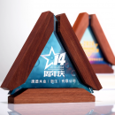 Solid Wood Crystal Award